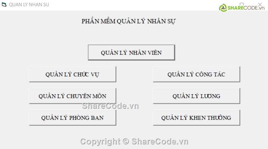 Source code web,code phần mềm,code Visual Basic 6.0,Quản lý nhân viên